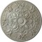 Ekena Millwork Baile Ceiling Medallion (Fits Canopies up to 6"), Hand-Painted Flash Gold, 31 1/4"OD x 2 1/4"P CM31BAFLS - alternate 1